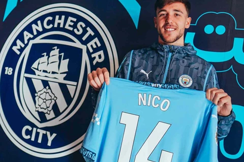 نيكو جونزاليس: اللعب لمانشستر سيتي فرصة عظيمة.. وجوارديولا سيجعلني لاعب أفضل